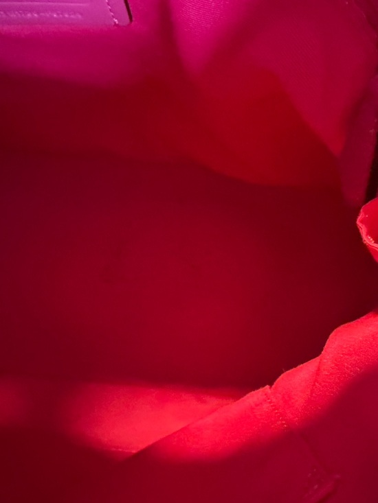 Coach Hot Pink Saffiano Dome Satchel - Picture 8 of 9